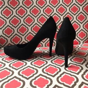 BCBG Suede Parade Heel